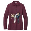 Women's Silk Touch Long Sleeve Polo Thumbnail