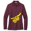 Women's Silk Touch Long Sleeve Polo Thumbnail