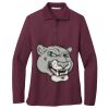Women's Silk Touch Long Sleeve Polo Thumbnail
