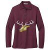Women's Silk Touch Long Sleeve Polo Thumbnail