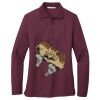 Women's Silk Touch Long Sleeve Polo Thumbnail
