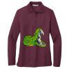 Women's Silk Touch Long Sleeve Polo Thumbnail