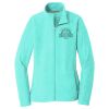 Women's Heather Microfleece Full Zip Jacket Thumbnail